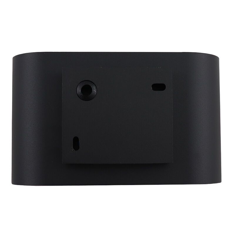 Moderne Rodigo wandlamp, zwart