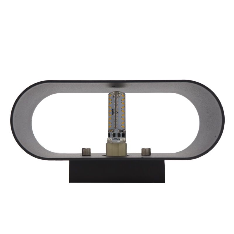 Moderne Rodigo wandlamp, zwart