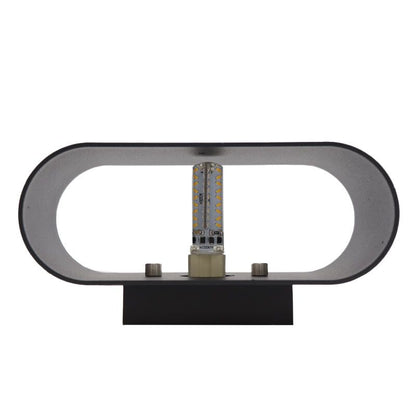 Moderne Rodigo wandlamp, zwart