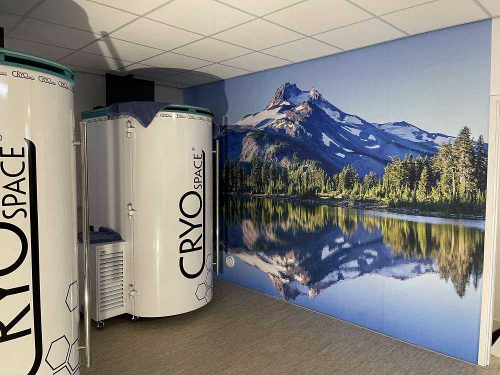 Fotobehang - bergen sneeuw