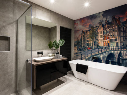 Fotobehang - Amsterdam canal