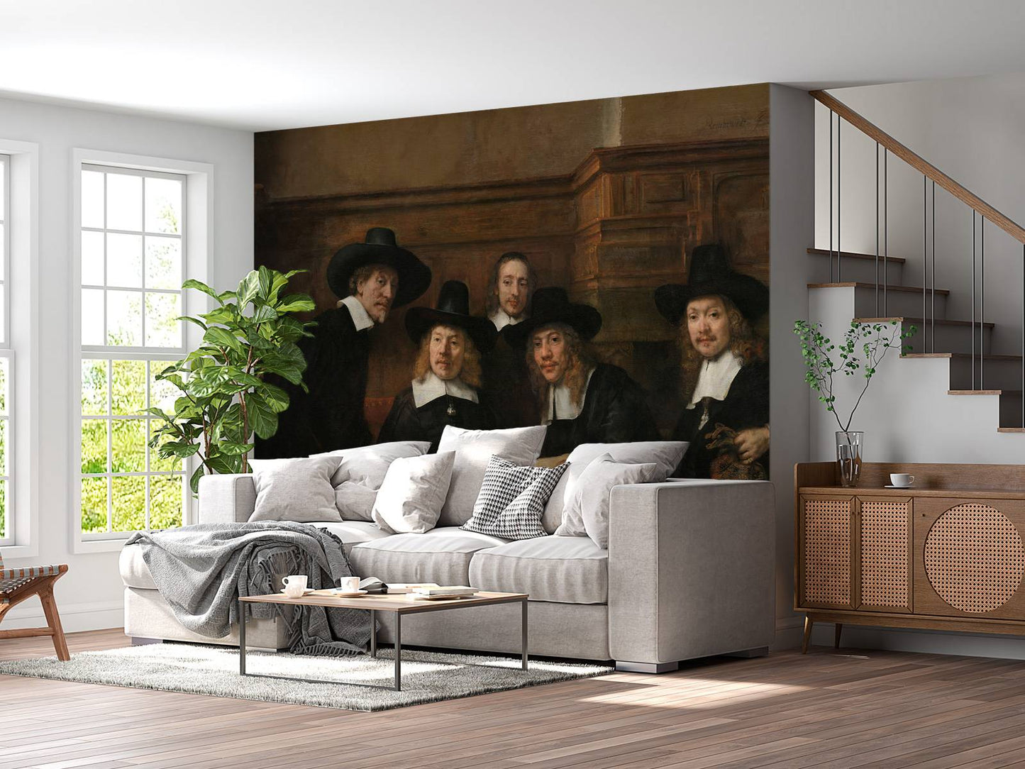 Fotobehang - De Staalmeesters