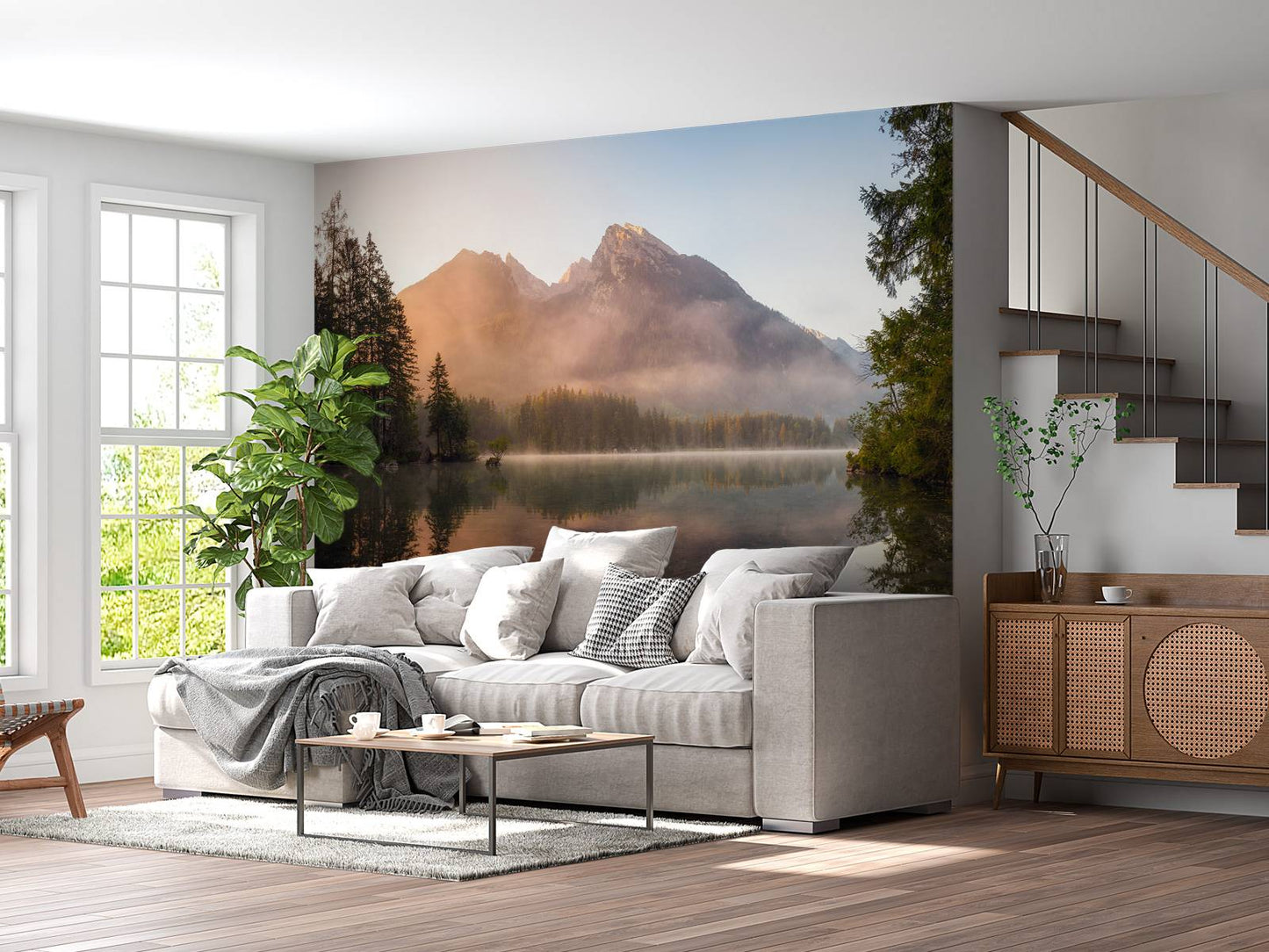 Fotobehang - Glowing Mist