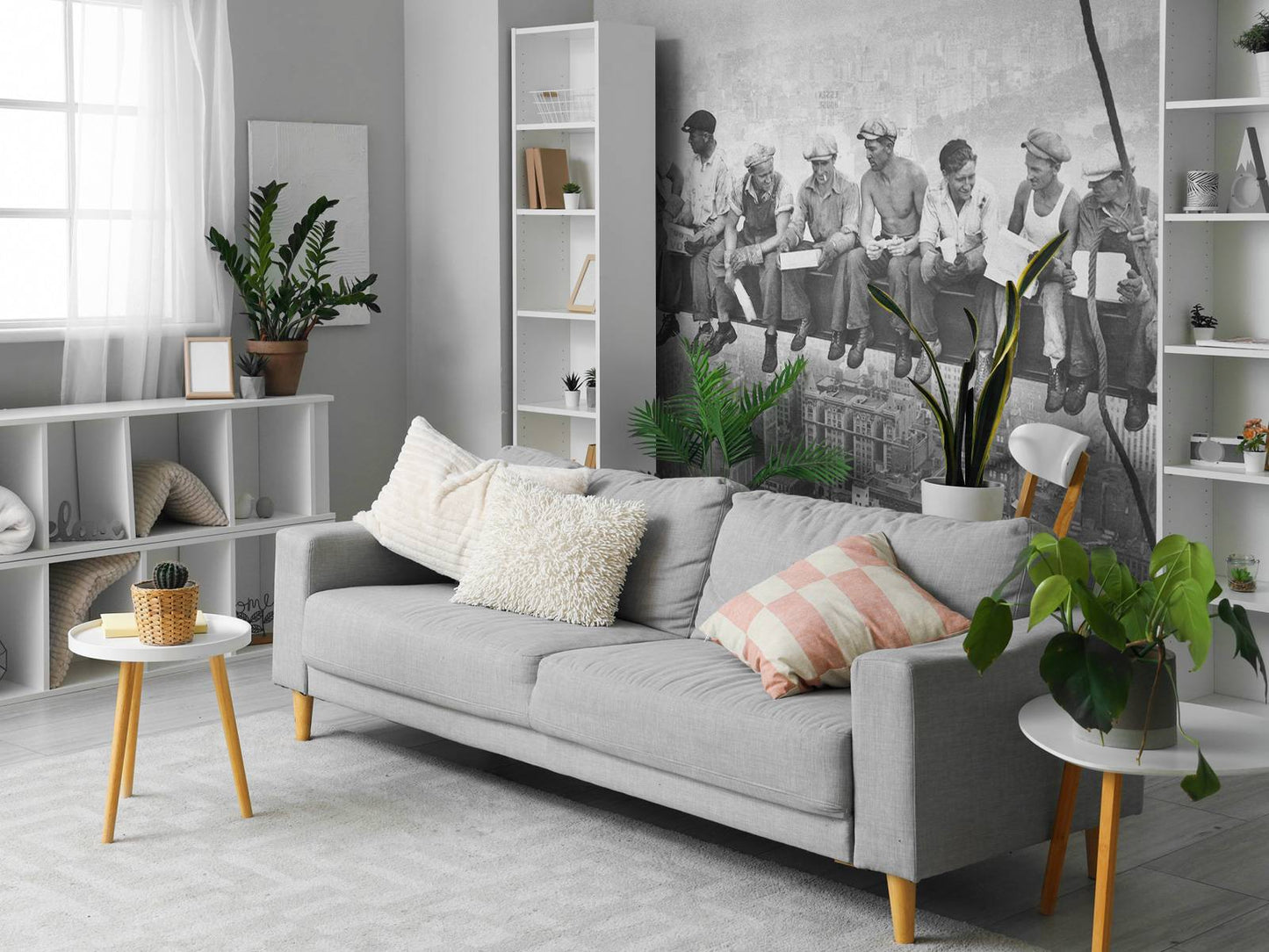 Fotobehang - Lunch at a skyscraper