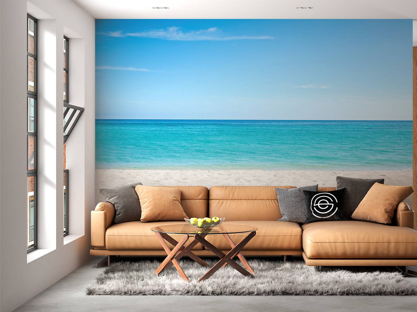 Fotobehang - Strand en zee
