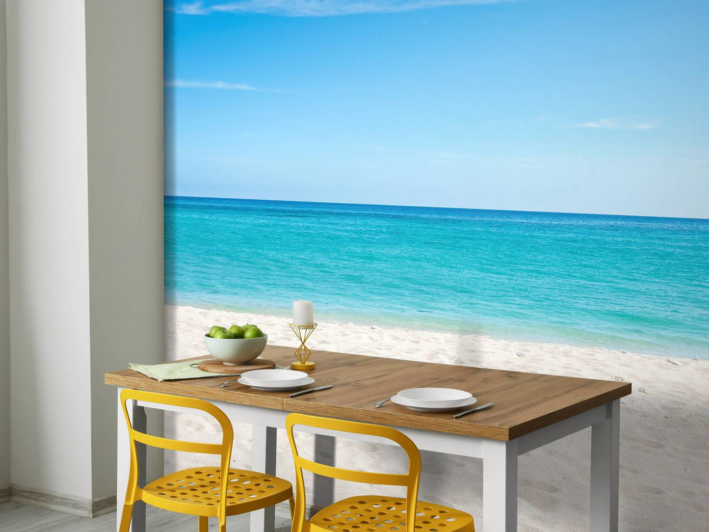 Fotobehang - Strand en zee