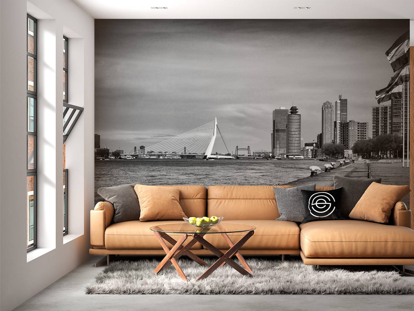 Fotobehang - Wereldhavenstad Rotterdam