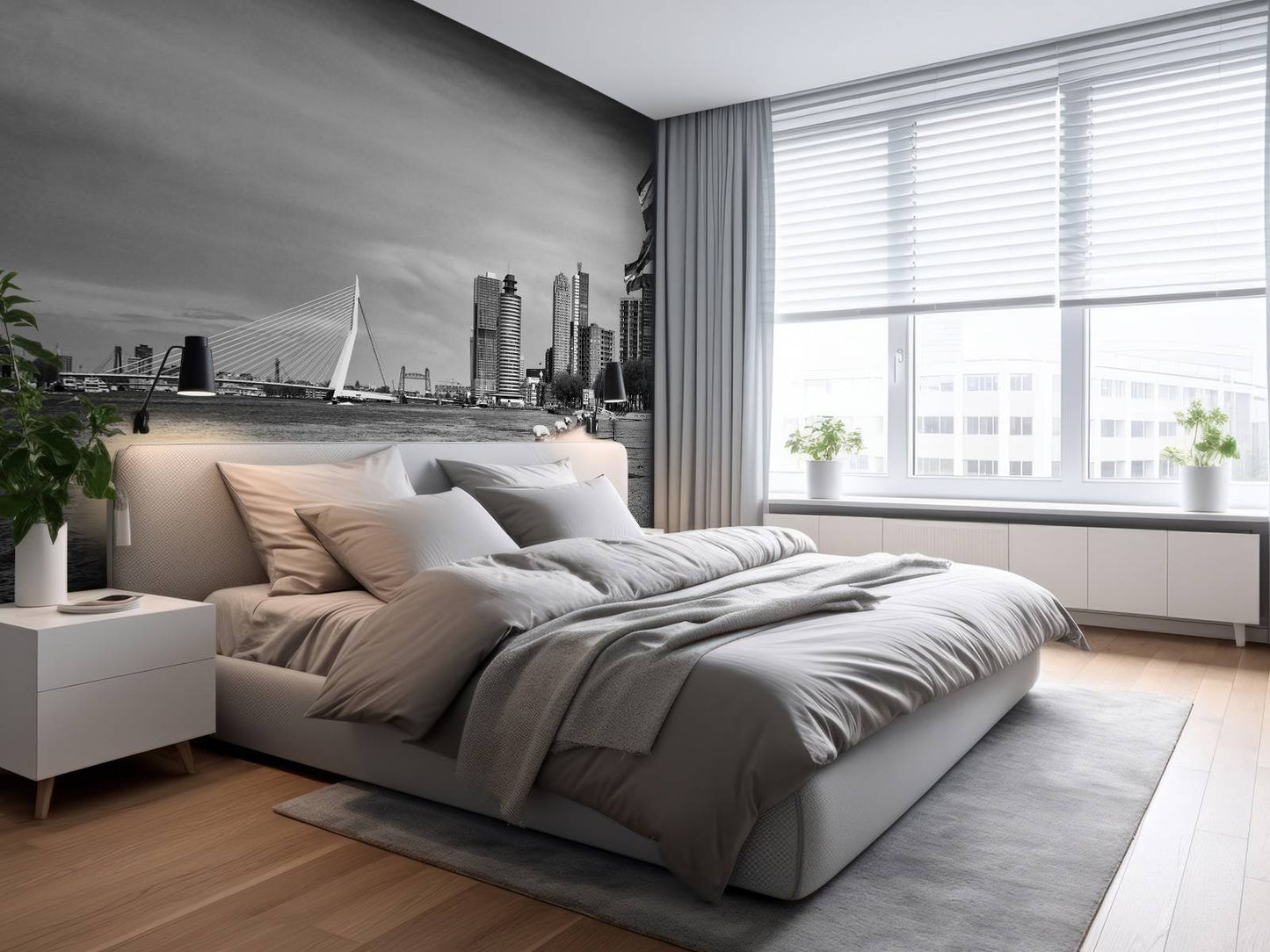 Fotobehang - Wereldhavenstad Rotterdam