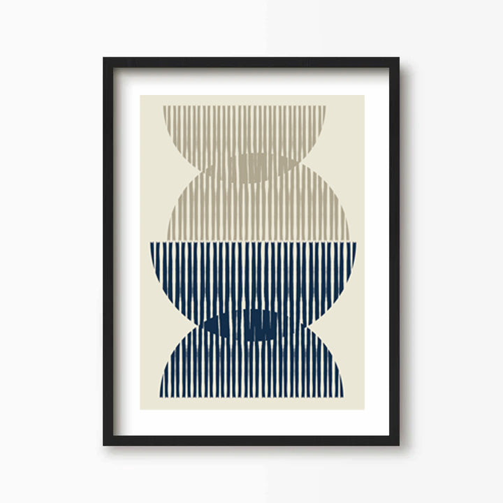 Whole Green Dark Blue Kunst Print