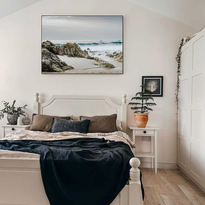 Beach Rocks Canvas Art