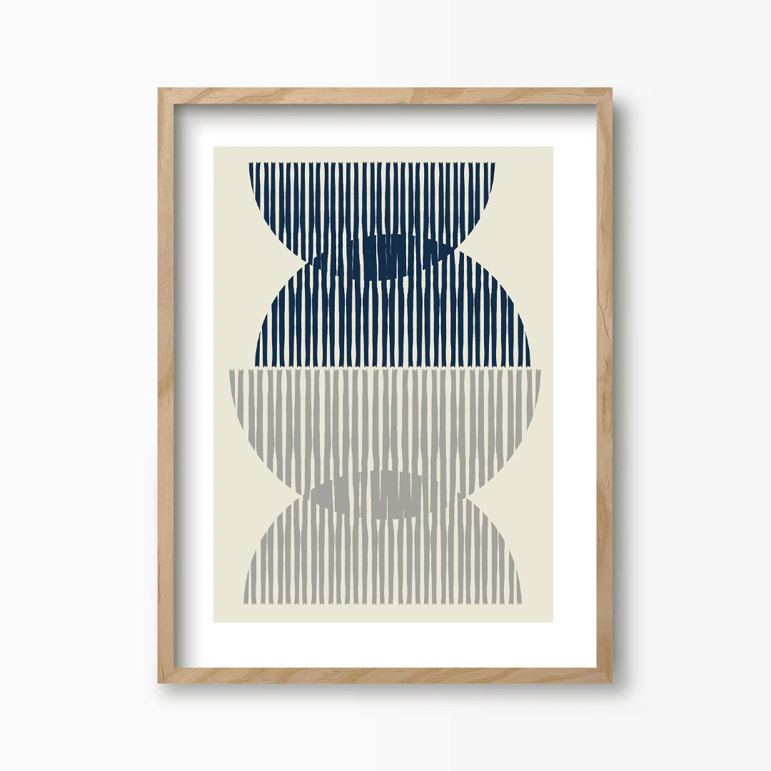 Whole Dark Blue Kunst Print