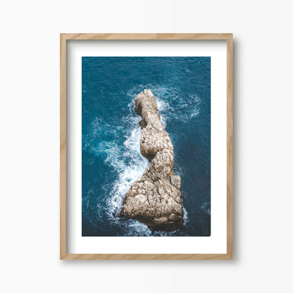 Beach Blue Art Print