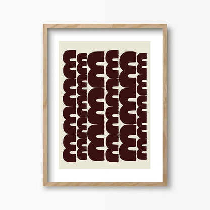 The Deep Brown Art Print