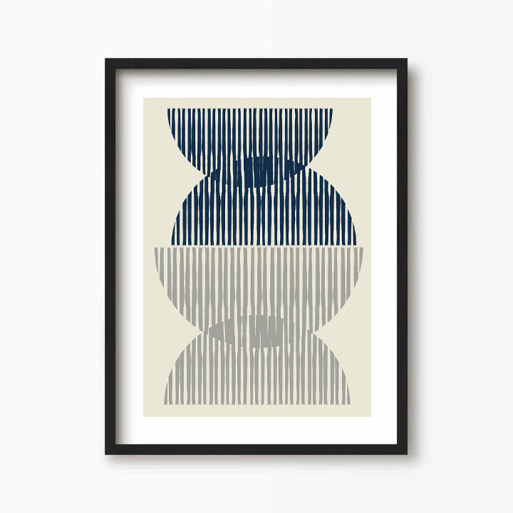 Whole Dark Blue Kunst Print