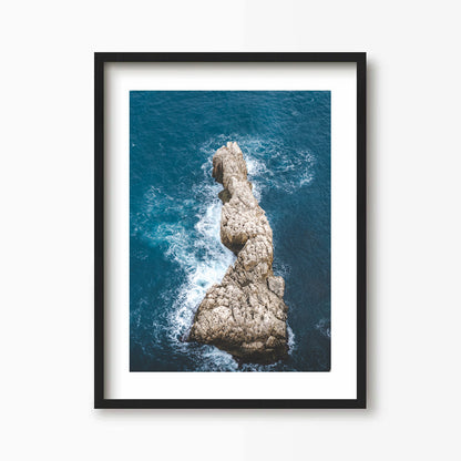 Beach Blue Art Print