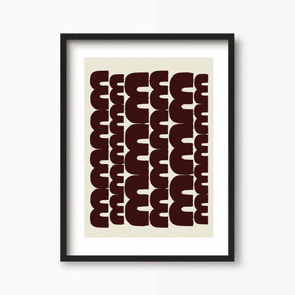 The Deep Brown Art Print