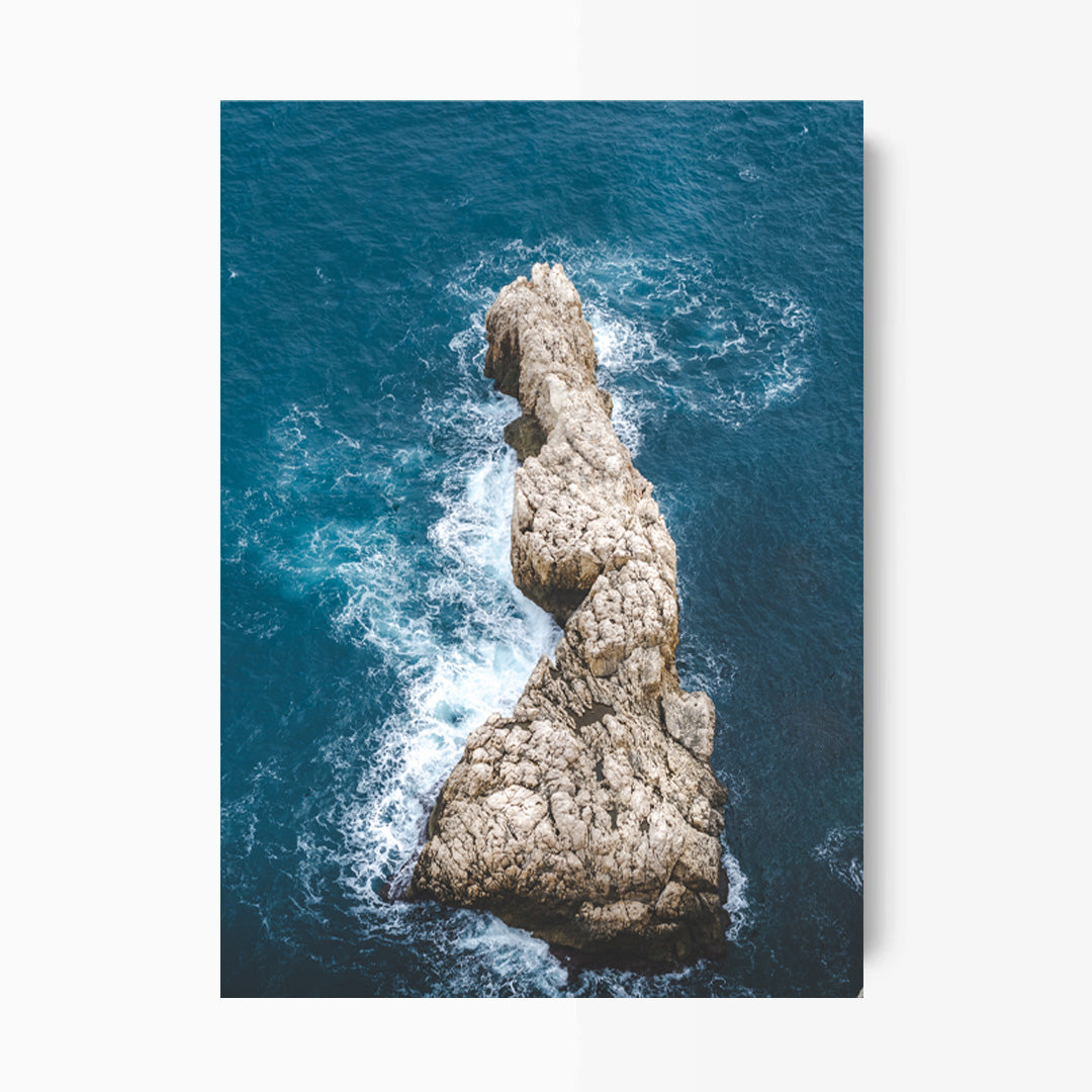 Beach Blue Art Print