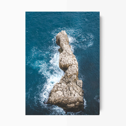 Beach Blue Art Print