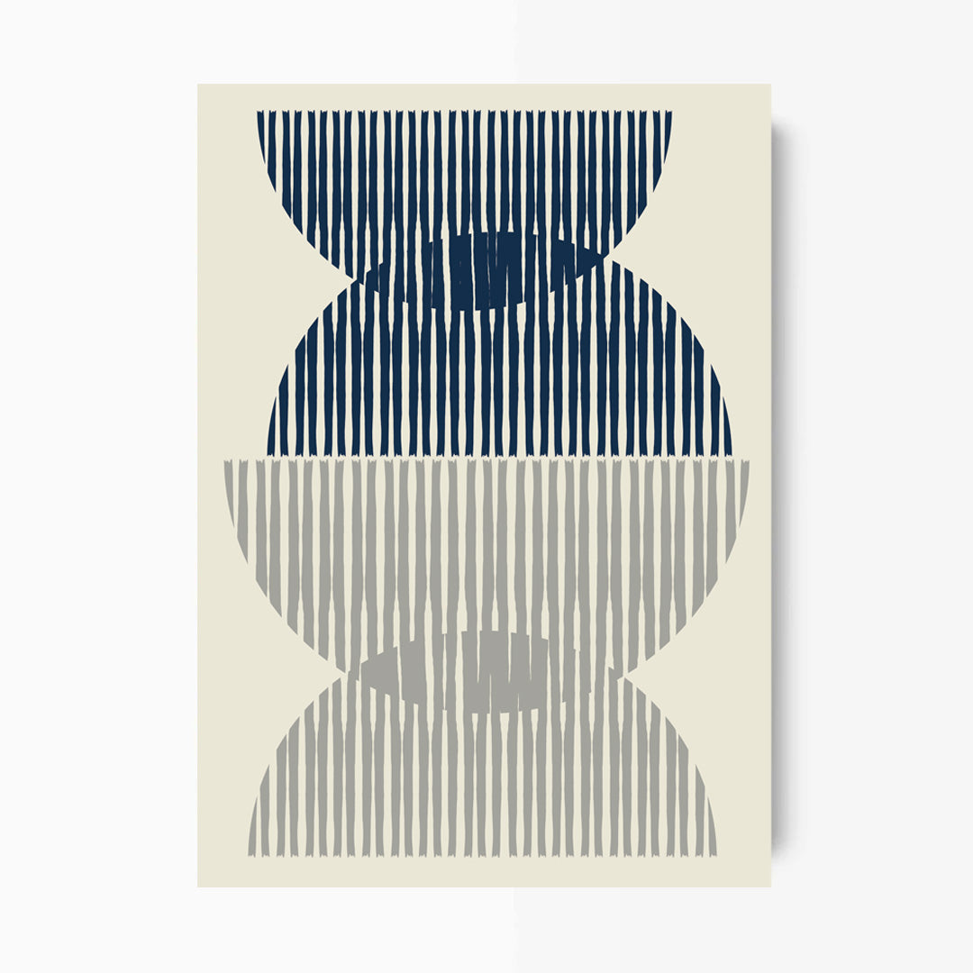 Whole Dark Blue Kunst Print