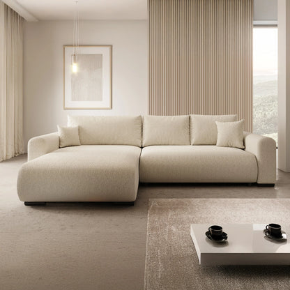 Mindin Hoekbank 3-zits met chaise longue