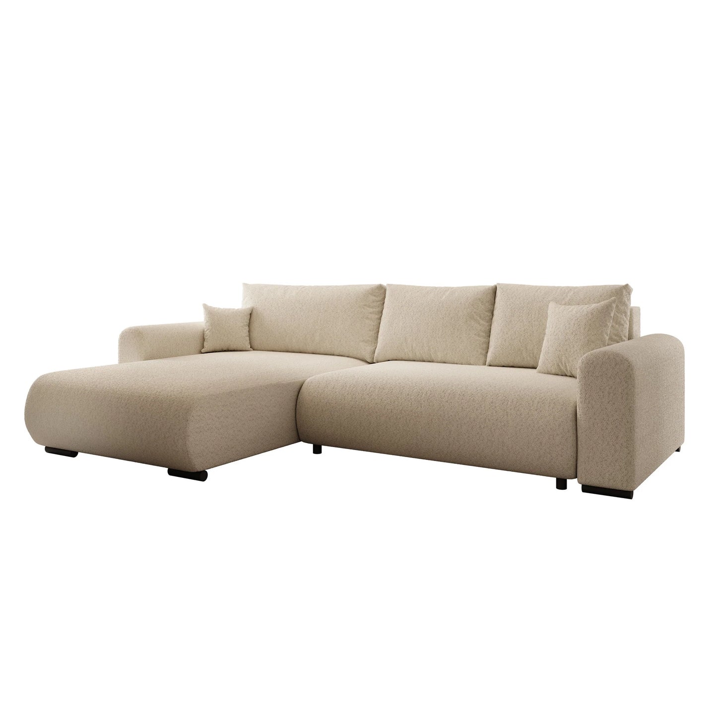 Mindin Hoekbank 3-zits met chaise longue