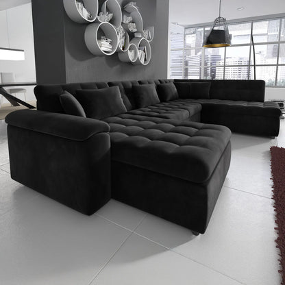 Nicoreta Hoekbank 5-zits met chaise longue