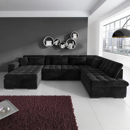 Nicoreta Hoekbank 5-zits met chaise longue