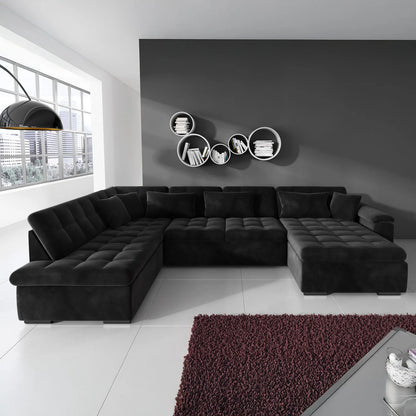 Nicoreta Hoekbank 5-zits met chaise longue