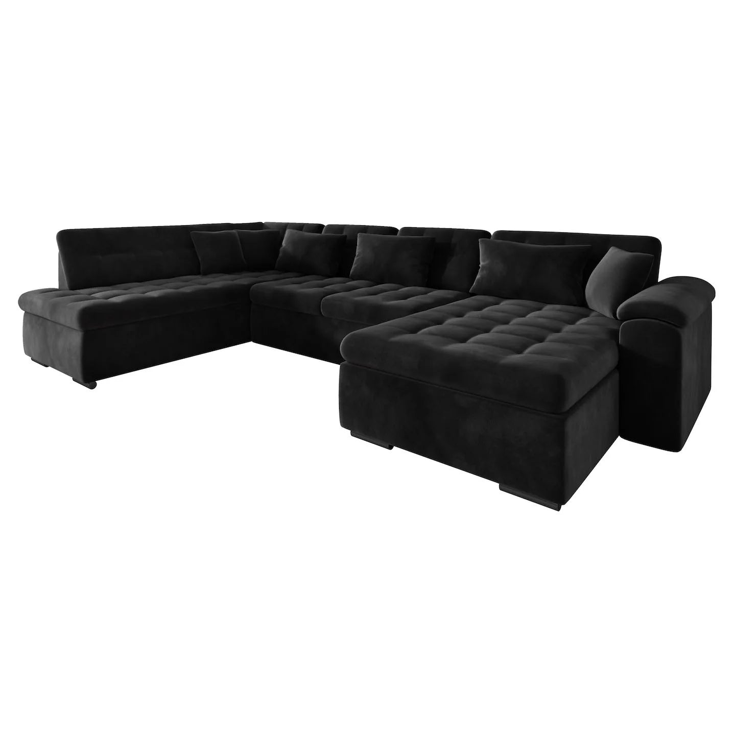 Nicoreta Hoekbank 5-zits met chaise longue