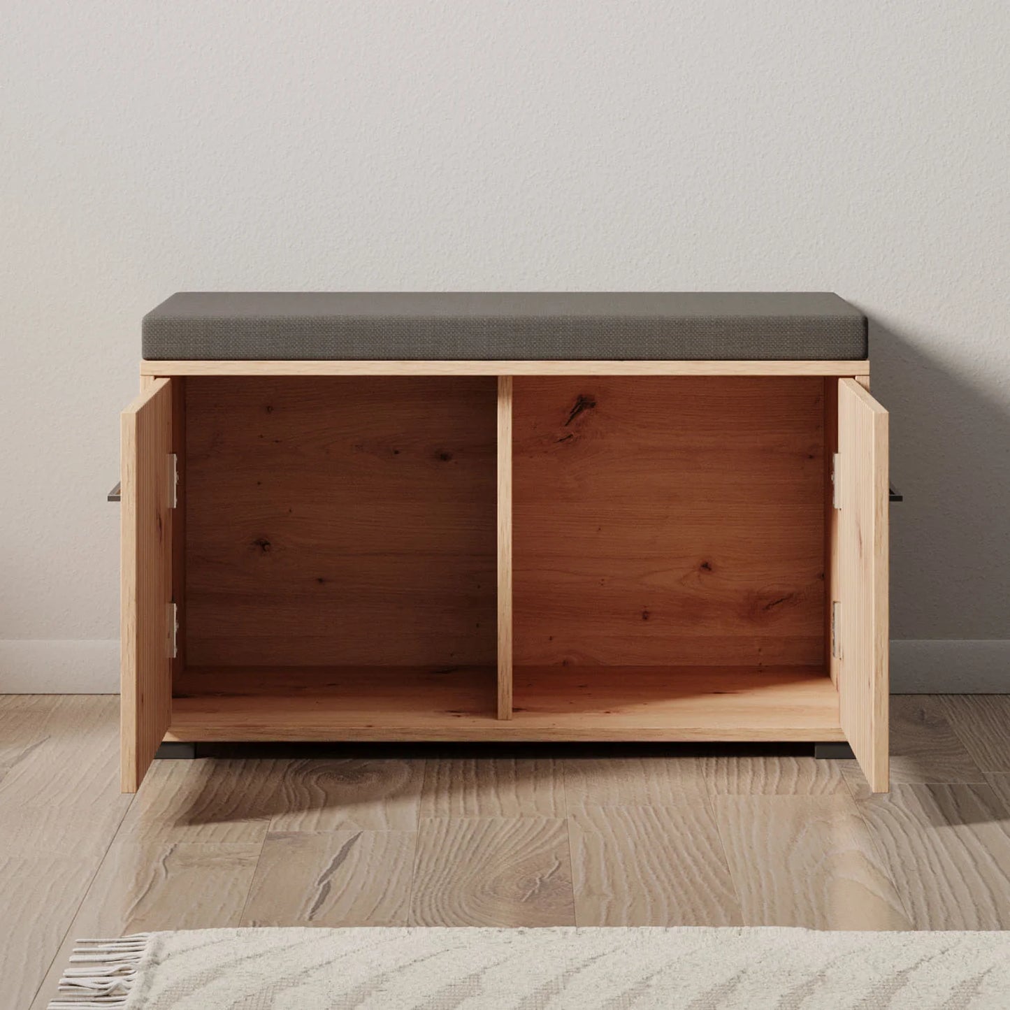 Lobos Schoenenkast 2 vakken Eiken