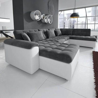 Nicoreta Hoekbank 5-zits met chaise longue