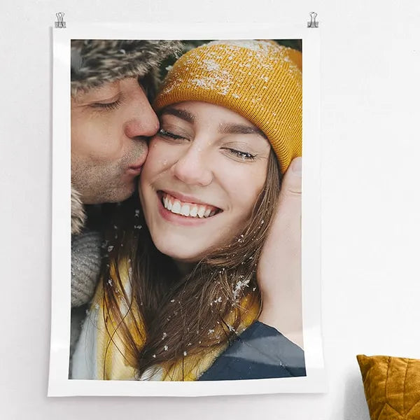 Eigen foto op poster