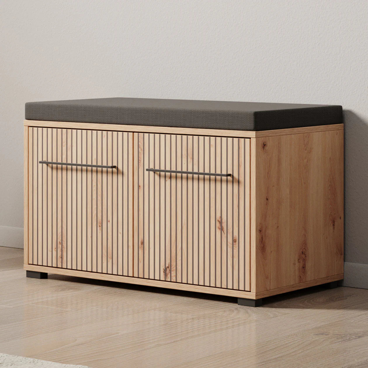 Lobos Schoenenkast 2 vakken Eiken