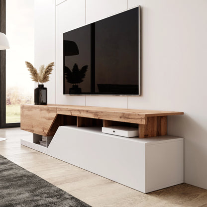 Canberra TV-Meubel Eiken/antraciet 160/200 cm