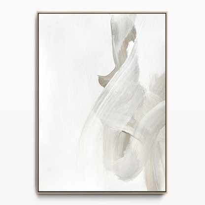 Naturel White Canvas Kunst