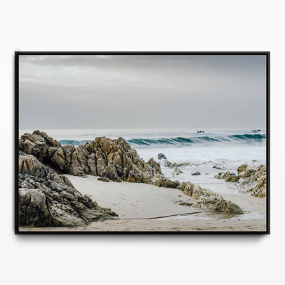 Beach Rocks Canvas Art