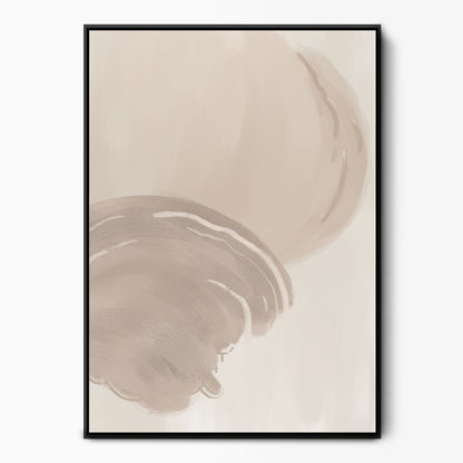 Abstract Neutrale Canvas Kunst