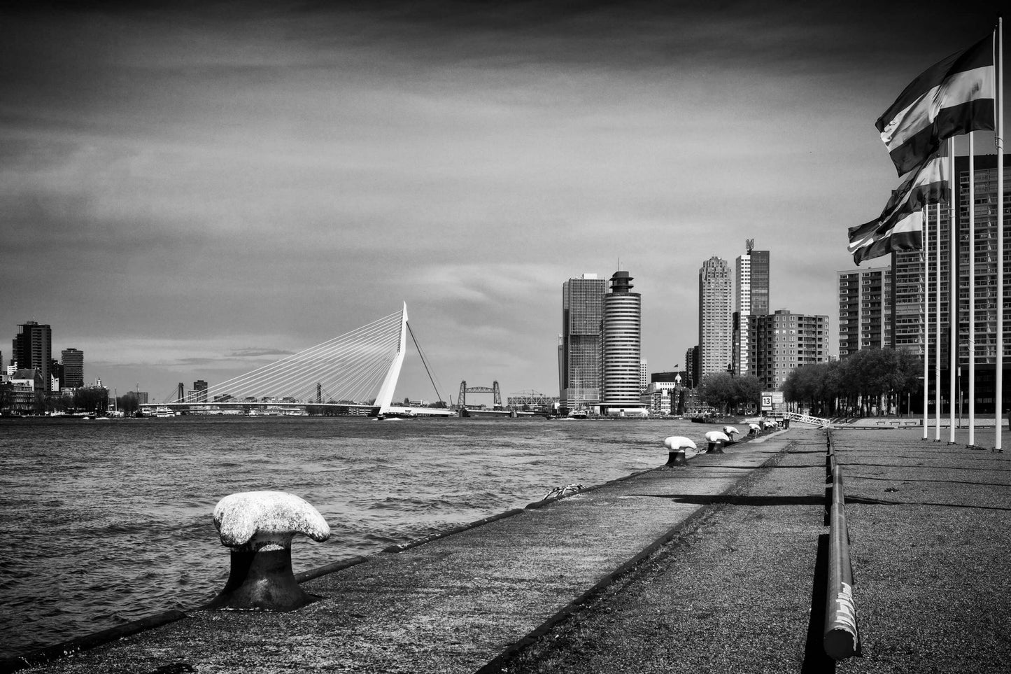 Fotobehang - Wereldhavenstad Rotterdam